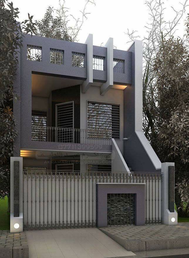 طراحی نمای ویلایی16